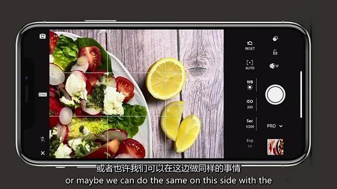 （11073期）iPhone 美食摄影-掌握美食摄影造型-构图和编辑艺术-21节课-中英字幕|无忧资源社