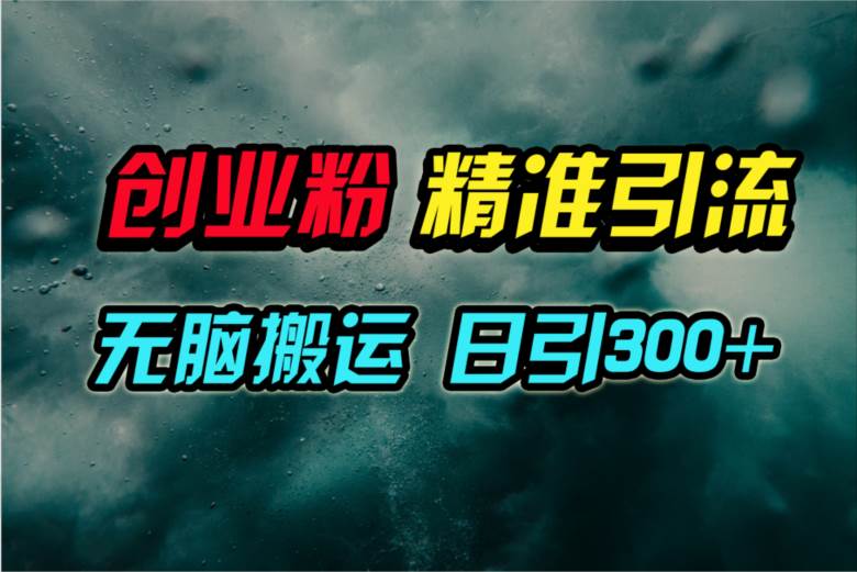 （9875期）视频号纯搬运日引300+创业粉教程！|无忧资源社