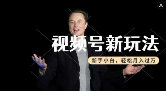 制作热点事件视频，撸视频号分成计划收益，操作简单，新手小白轻松月入过W|无忧资源社