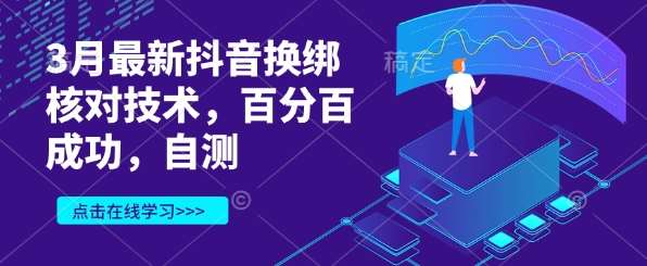 3月最新抖音换绑核对技术，百分百成功，自测|无忧资源社