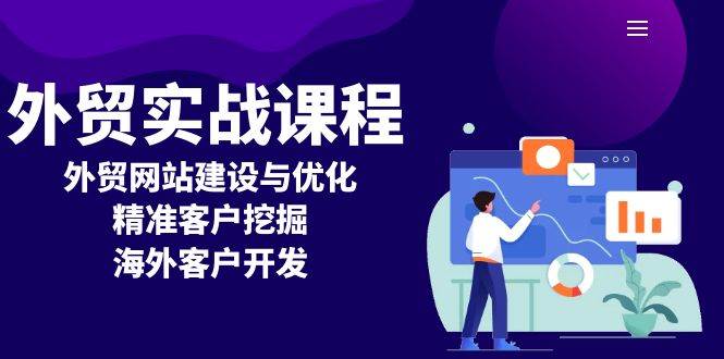 （13698期）外贸实战课程：外贸网站建设与优化，精准客户挖掘，海外客户开发|无忧资源社