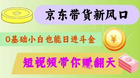 最新京东短视频带货代运营秘籍，轻松躺挣【揭秘】|无忧资源社