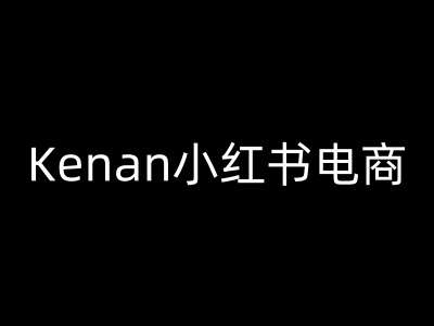 Kenan小红书电商-kenan小红书教程|无忧资源社
