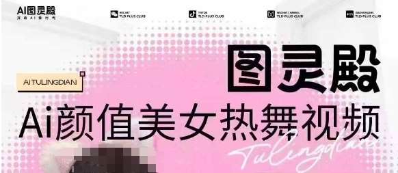 全网首发，原价988图灵殿AI颜值美女热舞视频，云端生图，轻松过原创|无忧资源社