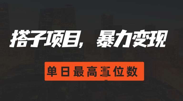 2024搭子玩法，0门槛，暴力变现，单日最高破四位数【揭秘】|无忧资源社