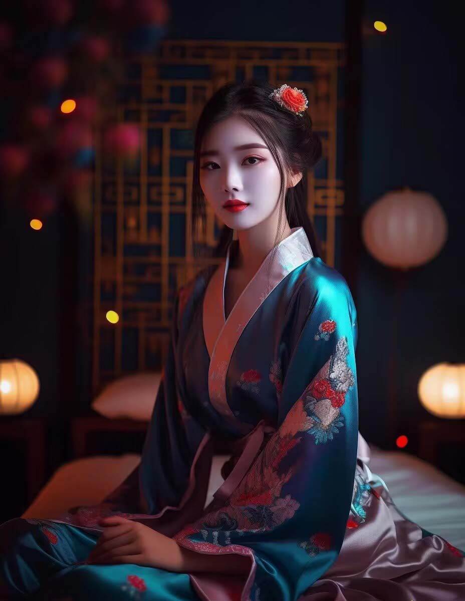 图片[6]|Midjourney关键词-AI生成中国风古装汉服美女人像提示关键词|无忧资源社