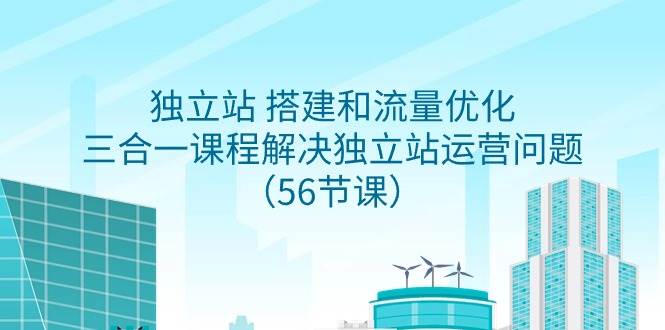 （9156期）独立站 搭建和流量优化，三合一课程解决独立站运营问题（56节课）|无忧资源社