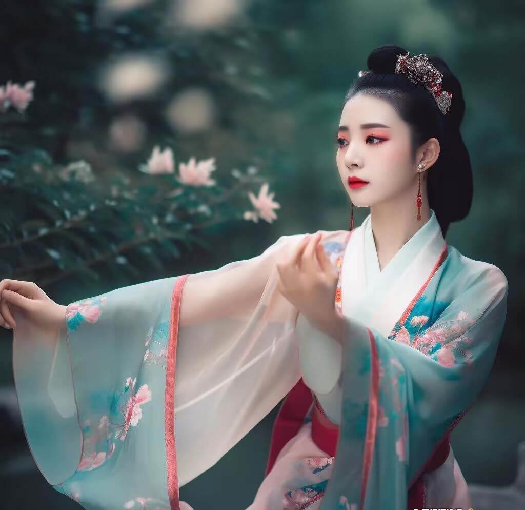 图片[3]|Midjourney关键词-AI生成中国风古装汉服美女人像提示关键词|无忧资源社