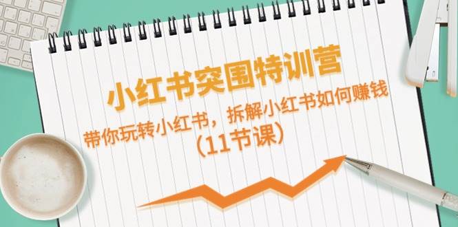 （10868期）小红书突围特训营，带你玩转小红书，拆解小红书如何赚钱（11节课）|无忧资源社