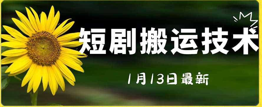 最新短剧搬运技术，电脑手机都可以操作，不限制机型|无忧资源社