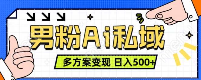 男粉项目，Ai图片转视频，多种方式变现，日入500+|无忧资源社
