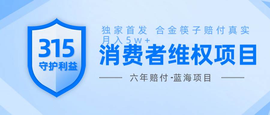 维Q赔付合金筷子玩法小白也能月入5w+风口项目实操|无忧资源社