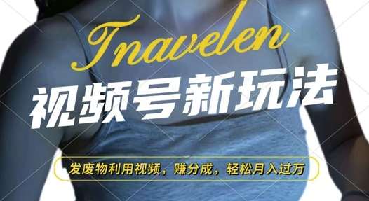 视频号新玩法，废物利用视频，撸分成收益，轻松月入过W【揭秘】|无忧资源社