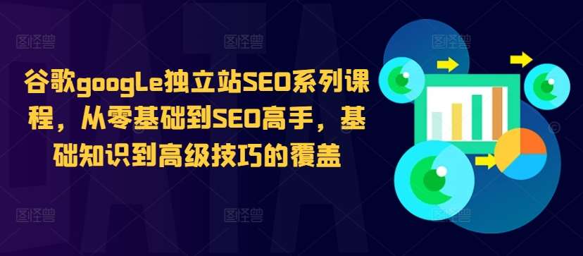 谷歌google独立站SEO系列课程，从零基础到SEO高手，基础知识到高级技巧的覆盖|无忧资源社