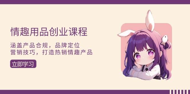 （13682期）情趣用品创业课程：涵盖产品合规，品牌定位，营销技巧，打造热销情趣产品|无忧资源社