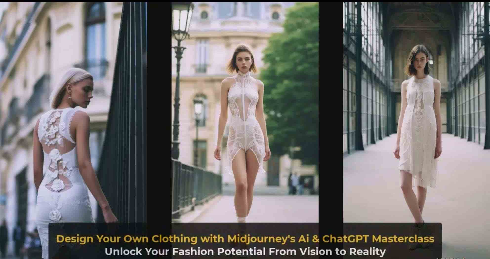 图片[6]|利用 Midjourneys Ai 人工智能设计自己的服装AI大师班-10节课-中英字幕|无忧资源社