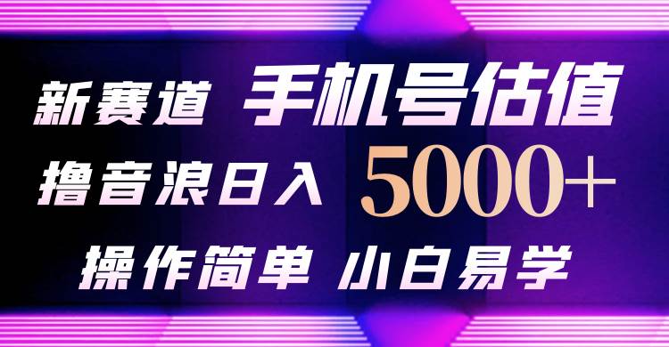 （10154期）抖音不出境直播【手机号估值】最新撸音浪，日入5000+，简单易学，适合…|无忧资源社