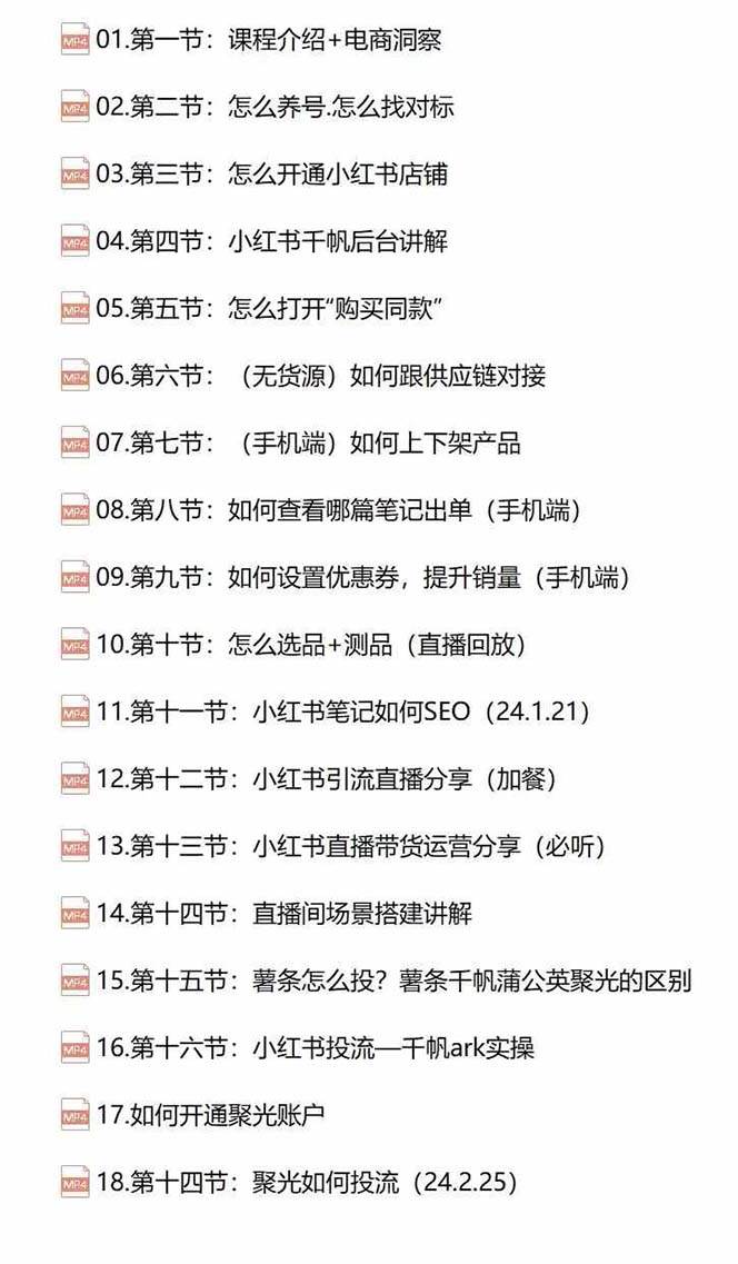 图片[2]|小红书快速赚钱电商特训营：用简单方式通过小红书快速变现！（55节）|无忧资源社