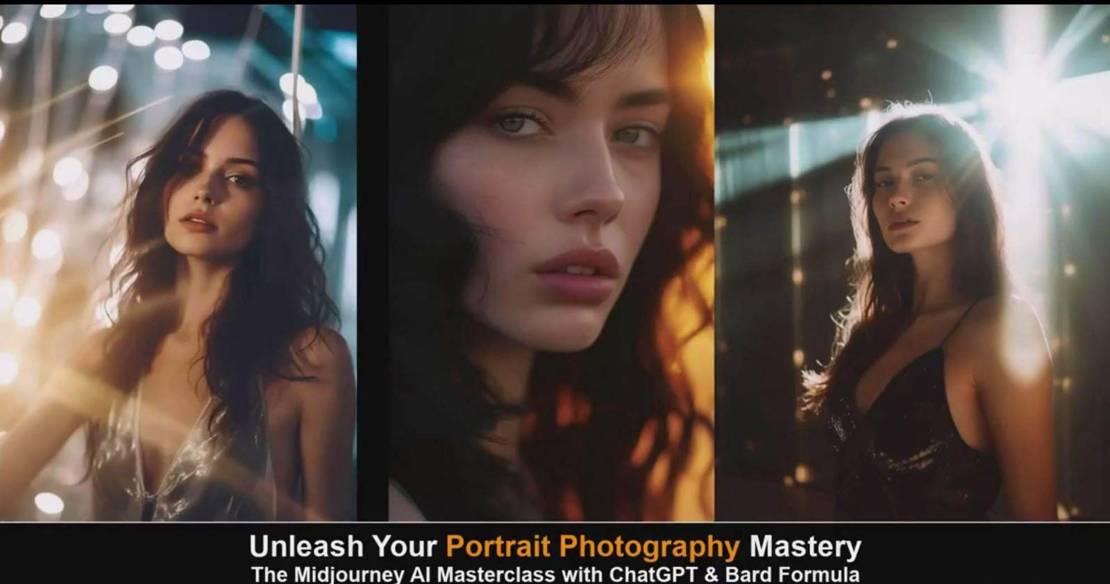 图片[6]|Midjourney v5 ChatGPT 和 Bard AI人工智能人像摄影大师班-15节-中英字幕|无忧资源社