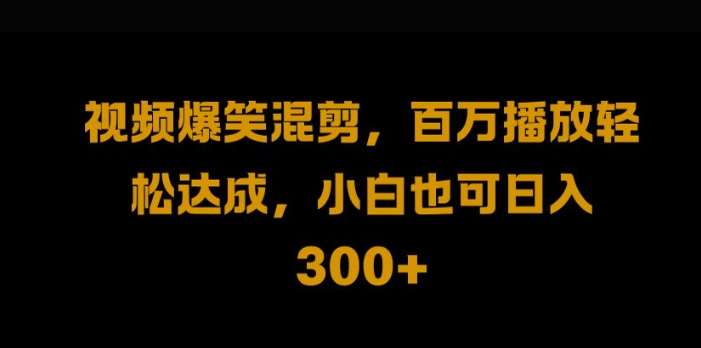 视频号零门槛，爆火视频搬运后二次剪辑，轻松达成日入1k【揭秘】|无忧资源社