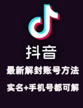 2024年11月抖音最新解封账号方法+解实名 自己真实实操已解2个号|无忧资源社