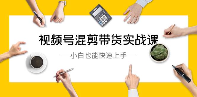 （8686期）视频号-混剪带货实战课，小白也能快速上手（10节课）|无忧资源社