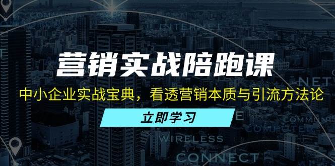 （13146期）营销实战陪跑课：中小企业实战宝典，看透营销本质与引流方法论|无忧资源社