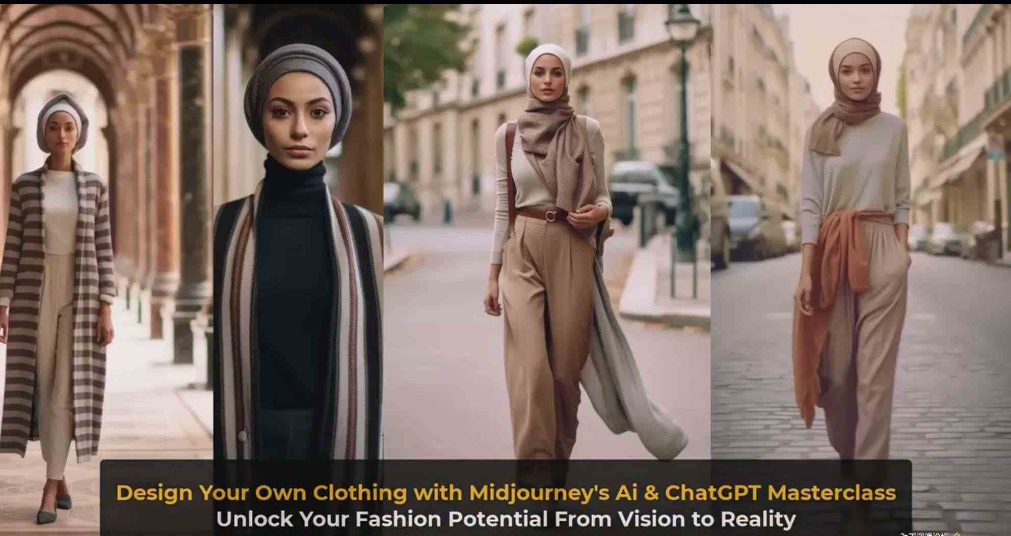 图片[12]|利用 Midjourneys Ai 人工智能设计自己的服装AI大师班-10节课-中英字幕|无忧资源社