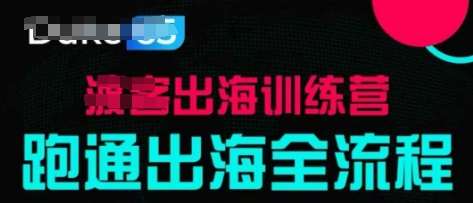 出海训练营基础课，​跑通出海全流程，实战案例拆解|无忧资源社