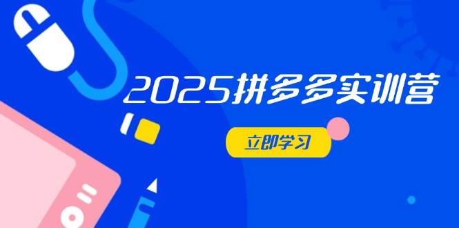 （14531期）2025拼多多实训营：深度剖析运营关键，助力电商人快速提升|无忧资源社