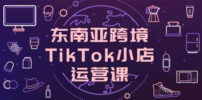 （14390期）东南亚跨境TikTok小店运营课，掌握店铺设置与流量转化核心技巧|无忧资源社