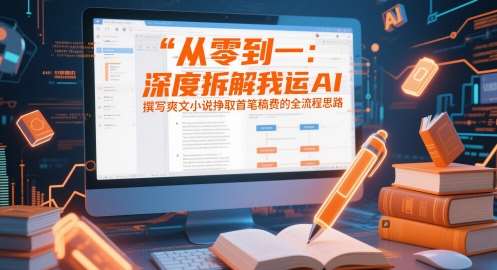 从零到一：深度拆解我运用AI撰写爽文小说挣取首笔稿费的全流程思路|无忧资源社