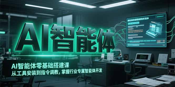 （15257期）AI智能体零基础搭建课，从工具安装到指令调教，掌握行业专属智能体开发…|无忧资源社