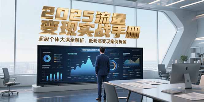 （15188期）2025流量变现实战手册，超级个体大课全解析，低粉高变现案例拆解|无忧资源社