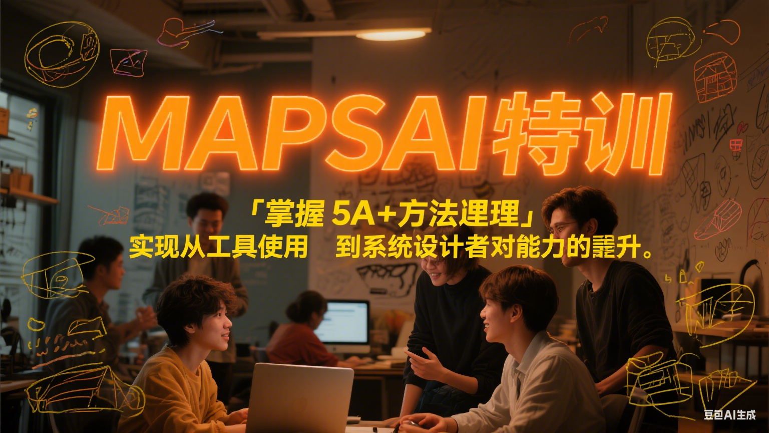 MAPSAI 特训，掌握 5A + 方法论，实现从工具使用者到系统设计者的能力跃升|无忧资源社