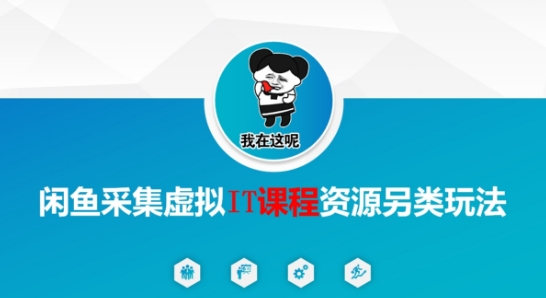 闲鱼采集虚拟IT课程资源另类玩法，干货满满|无忧资源社