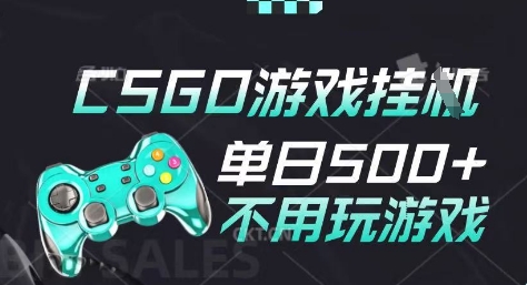25年CSGO游戏搬砖，全自动挂G，不需要玩游戏，手机操作日入3张(不是汇率搬砖)【揭秘】|无忧资源社