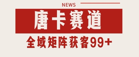 唐卡赛道私域引流获客 自热矩阵SOP日引流99+精准客资【揭秘】|无忧资源社