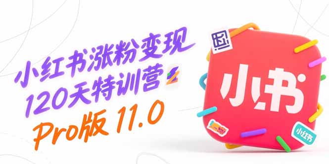 （15432期）小红书涨粉变现120天特训营Pro版11.0：从0到1掌握平台运营,内容制作和变现|无忧资源社