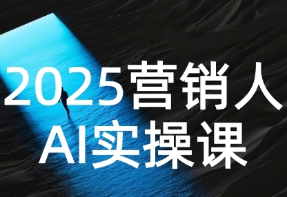 2025营销人Al实操课，AI营销抢跑实战，从Prompt到方案，效率碾压同行|无忧资源社