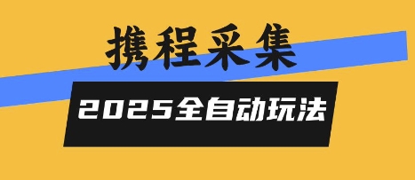 2025携程信息采集全自动玩法，高单价，零人工，全天开干【揭秘】|无忧资源社
