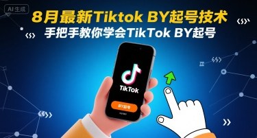 8月最新Tiktok搬运起号技术，手把手教你学会TikTok搬运起号|无忧资源社