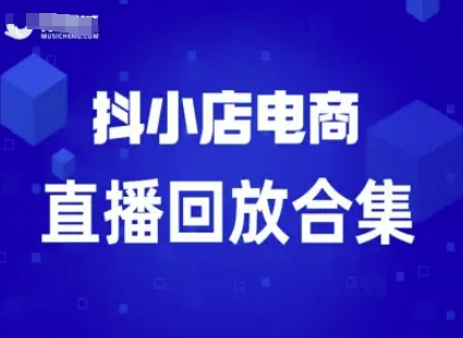 短视频电商：抖小店变现从0到盈利过直播回放|无忧资源社