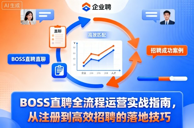 BOSS直聘全流程运营实战指南,从注册到高效招聘的落地技巧|无忧资源社