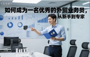 如何成为一名优秀的外贸业务员,从新手到专家|无忧资源社