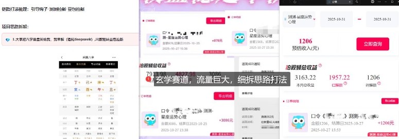 图片[2]|免费占星项目拆解_测测拉新玄学赛道，蓝海开局|无忧资源社