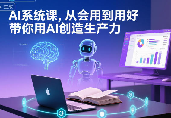 AI系统课，从会用到用好，带你用AI创造生产力|无忧资源社