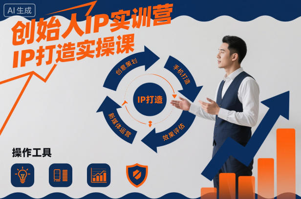 创始人IP实训营，IP打造实操课|无忧资源社