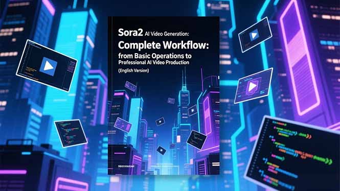 （16758期）Sora2 AI视频生成的系统教程（英文版）：从基础操作到专业级AI视频制作的完整工作流|无忧资源社