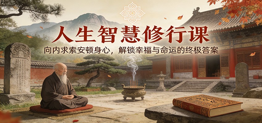 人生智慧修行课：向内求索安顿身心，解锁幸福与命运的终极答案|无忧资源社